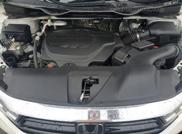 5FNRL6H5XMB044161 2021 HONDA ODYSSEY White Engine compartment view