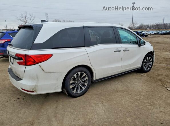 5FNRL6H64RB073199 2024 HONDA ODYSSEY Белый Задняя правая четверть