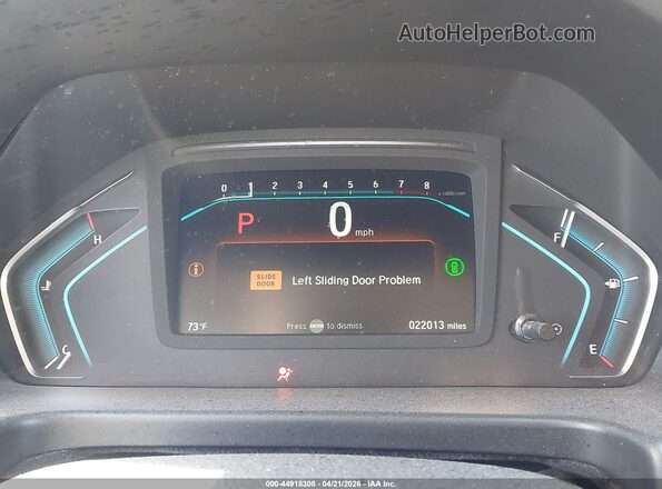 5FNRL6H65PB068235 2023 HONDA ODYSSEY Темно-бордовый Вид задних сидений