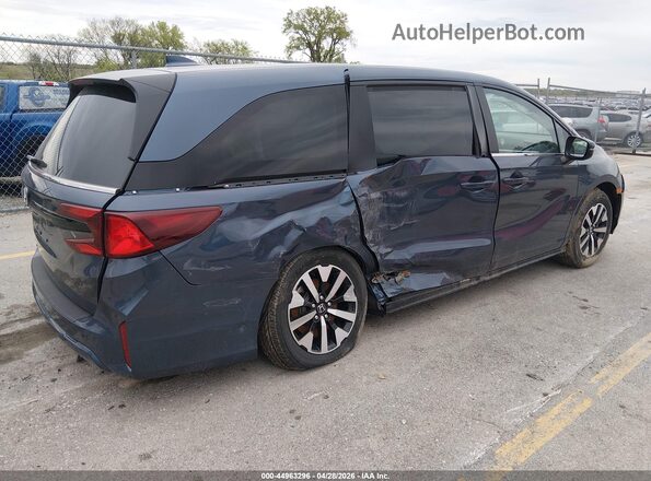 5FNRL6H65SB076912 2025 HONDA ODYSSEY Синий Задняя правая четверть