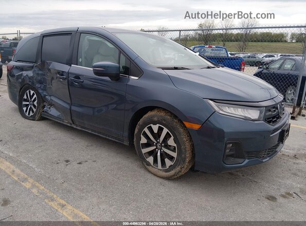 5FNRL6H65SB076912 2025 HONDA ODYSSEY Синий Передняя правая четверть