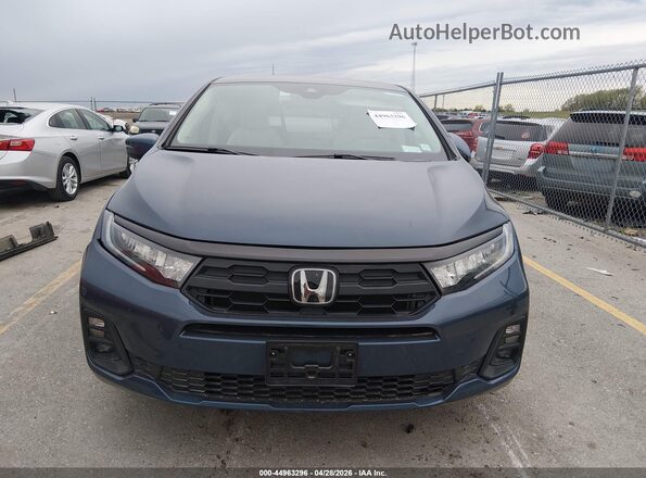 5FNRL6H65SB076912 2025 HONDA ODYSSEY Синий Вид задней части салона