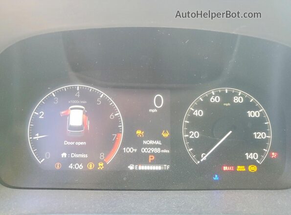 5FNRL6H66TB007129 2026 HONDA ODYSSEY Gray Widok zestawu wskaźników