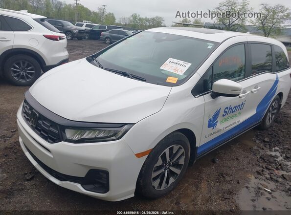 5FNRL6H67SB001175 2025 HONDA ODYSSEY Белый Передняя левая четверть