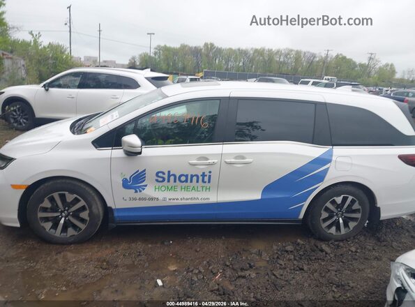 5FNRL6H67SB001175 2025 HONDA ODYSSEY Белый Панорамный вид салона 360°