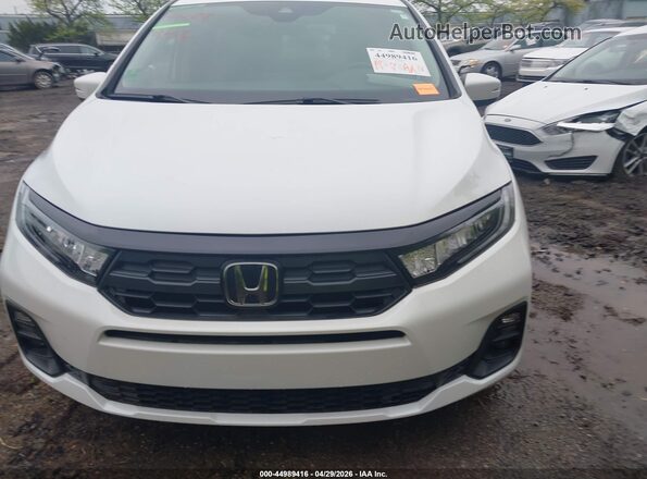 5FNRL6H67SB001175 2025 HONDA ODYSSEY Белый Вид щитка приборов