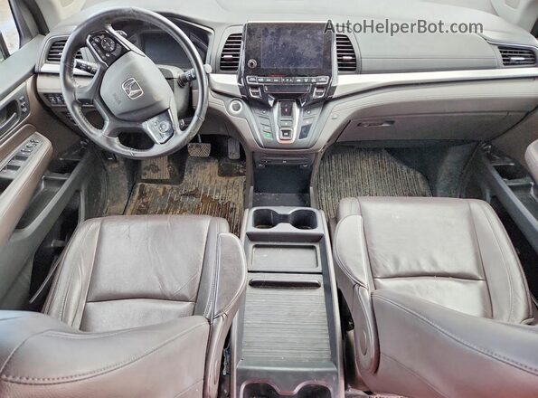 5FNRL6H69KB501872 2019 HONDA ODYSSEY Черный Вид панели приборов