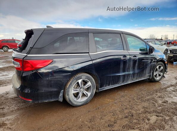 5FNRL6H69KB501872 2019 HONDA ODYSSEY Черный Задняя правая четверть