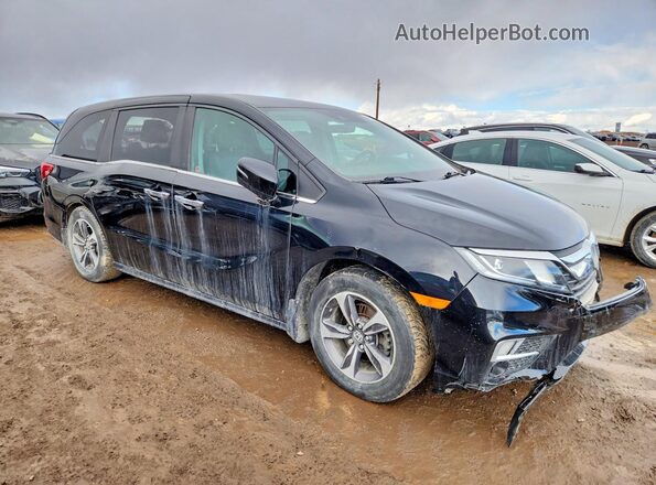 5FNRL6H69KB501872 2019 HONDA ODYSSEY Черный Передняя правая четверть