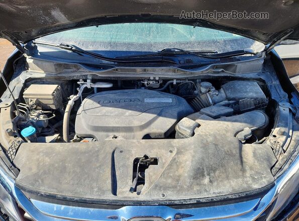 5FNRL6H69KB501872 2019 HONDA ODYSSEY Черный Вид подкапотного пространства