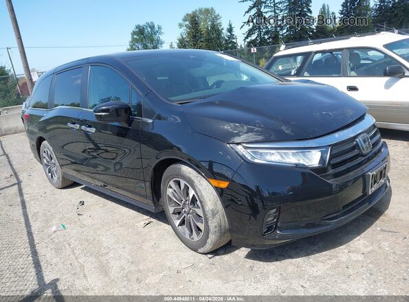 5FNRL6H6XPB020102 2023 HONDA ODYSSEY Black Передня права чверть