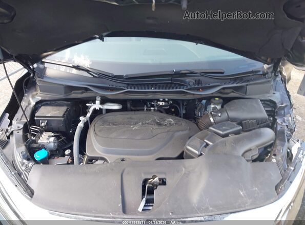 5FNRL6H6XPB020102 2023 HONDA ODYSSEY Black Вид ззаду