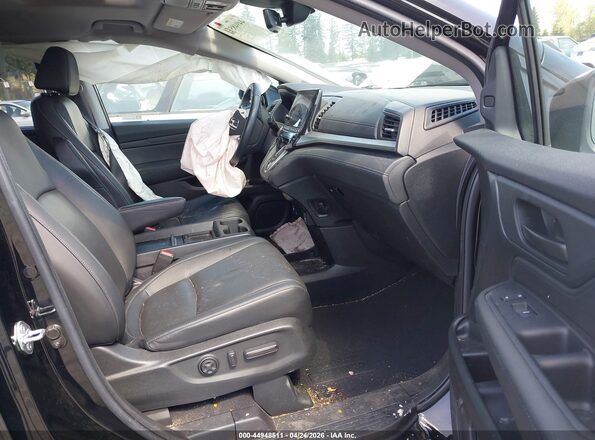 5FNRL6H6XPB020102 2023 HONDA ODYSSEY Black Вид салону спереду