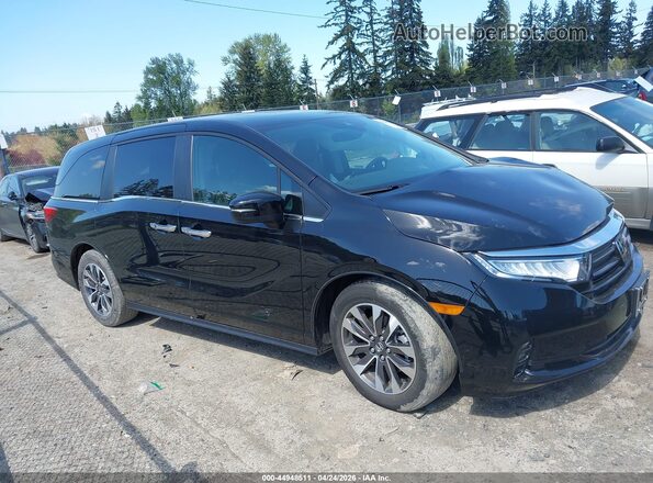 5FNRL6H6XPB020102 2023 HONDA ODYSSEY Black Вид задньої частини салону