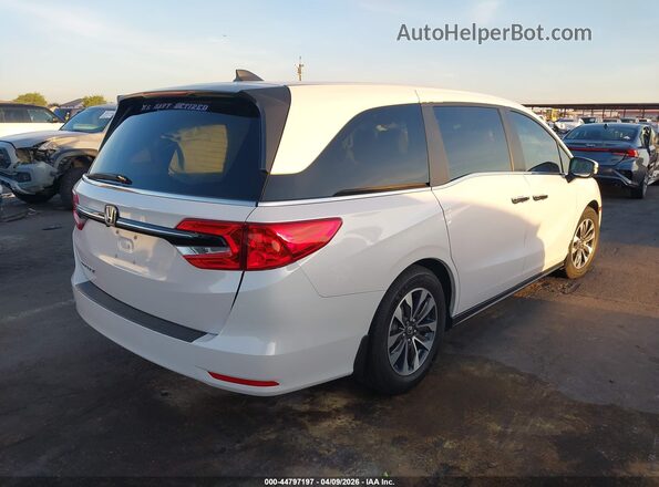 5FNRL6H6XPB073205 2023 HONDA ODYSSEY White Задня права чверть