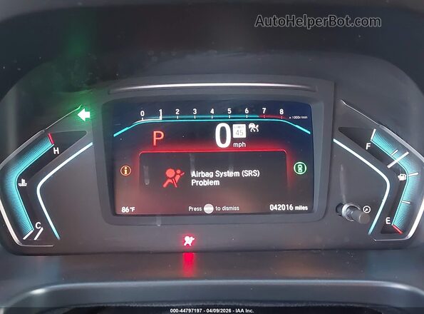 5FNRL6H6XPB073205 2023 HONDA ODYSSEY White Вид задніх сидінь