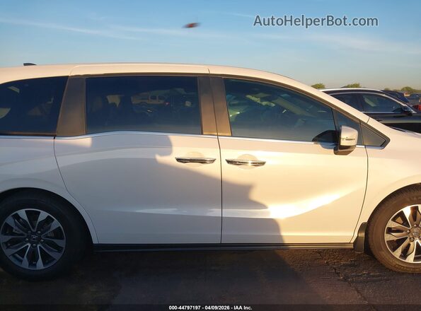 5FNRL6H6XPB073205 2023 HONDA ODYSSEY White Вид задньої частини салону