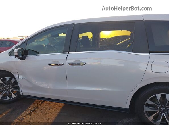 5FNRL6H6XPB073205 2023 HONDA ODYSSEY White Панорамний вид салону 360°