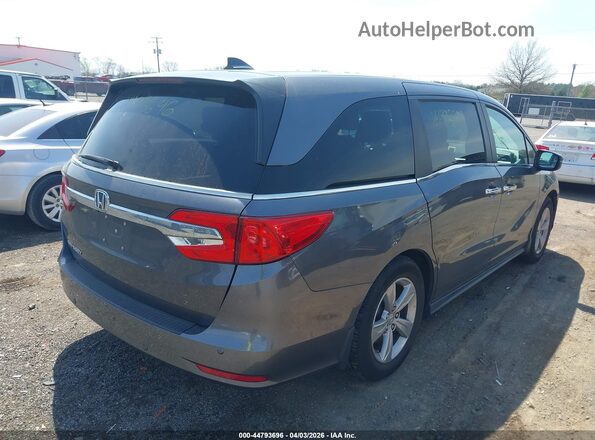 5FNRL6H70JB050452 2018 HONDA ODYSSEY Gray Trasero derecho