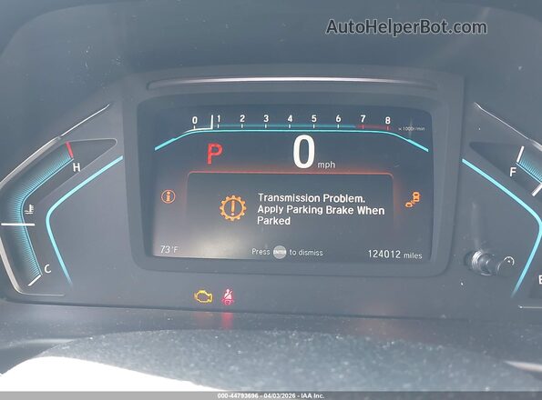 5FNRL6H70JB050452 2018 HONDA ODYSSEY Gray Vista de los asientos traseros