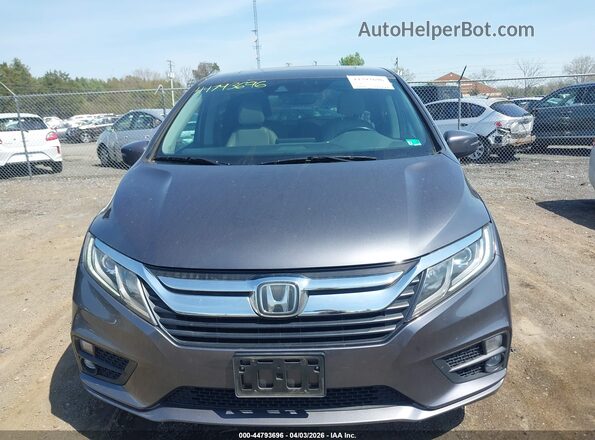 5FNRL6H70JB050452 2018 HONDA ODYSSEY Gray Vista del cuadro de instrumentos