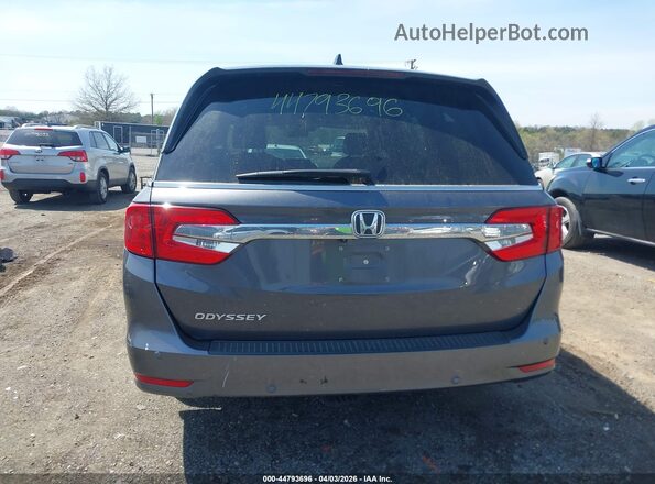 5FNRL6H70JB050452 2018 HONDA ODYSSEY Gray 