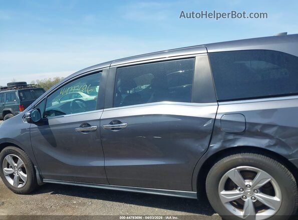 5FNRL6H70JB050452 2018 HONDA ODYSSEY Gray Vista interior de 360 grados
