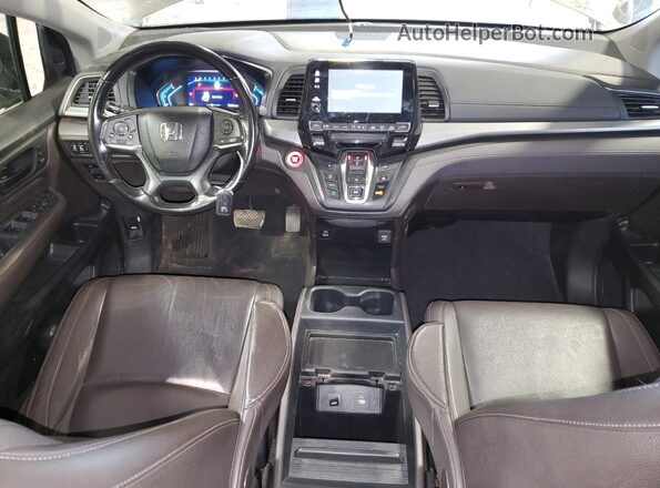 5FNRL6H70NB062848 2022 HONDA ODYSSEY Серый Вид панели приборов