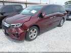2019 Honda Odyssey Ex-l Maroon vin: 5FNRL6H71KB129436