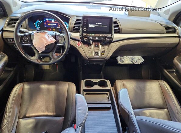 5FNRL6H72KB097435 2019 HONDA ODYSSEY White Вид панелі приладів