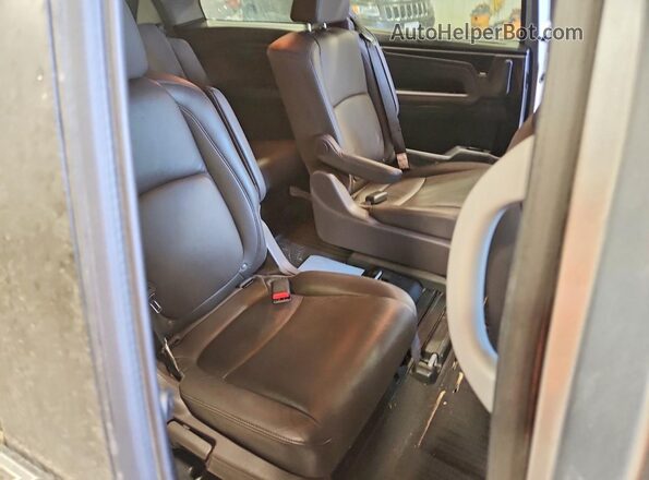 5FNRL6H73KB104439 2019 HONDA ODYSSEY Gray Widok wnętrza z tyłu