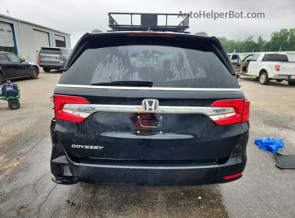 5FNRL6H74JB016806 2018 HONDA ODYSSEY Black Widok z tyłu