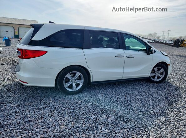 5FNRL6H74JB100995 2018 HONDA ODYSSEY White Задня права чверть