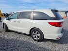 2018 Honda Odyssey Exl White vin: 5FNRL6H74JB100995