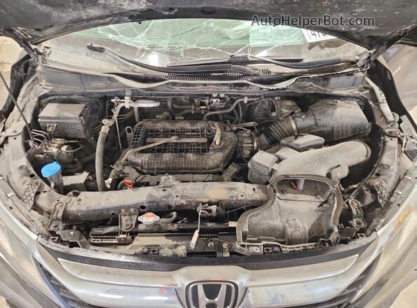 5FNRL6H74KB029833 2019 HONDA ODYSSEY Черный Вид подкапотного пространства