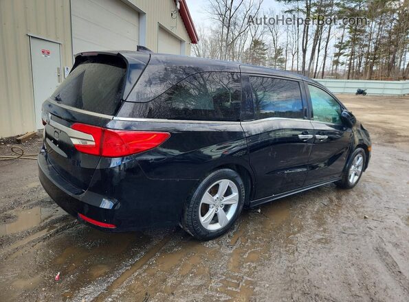 5FNRL6H74KB029833 2019 HONDA ODYSSEY Черный Задняя правая четверть