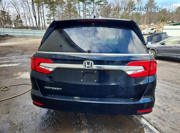 5FNRL6H74KB029833 2019 HONDA ODYSSEY Черный Вид сзади
