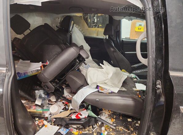 5FNRL6H74KB029833 2019 HONDA ODYSSEY Черный Вид задней части салона