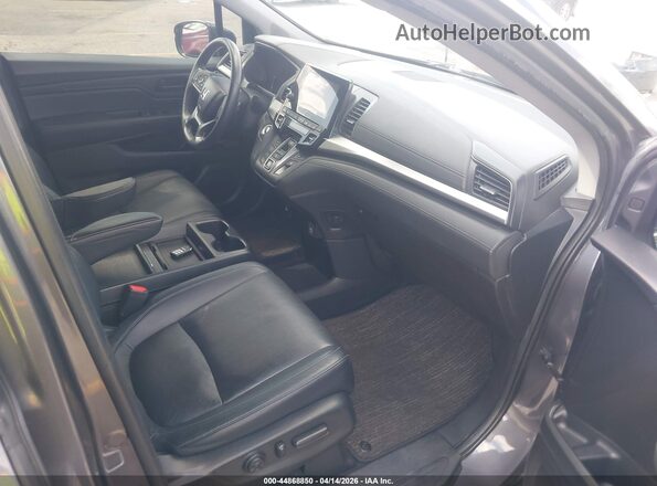 5FNRL6H74NB032994 2022 HONDA ODYSSEY Gray Front interior view