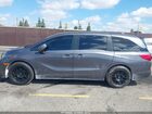 2022 Honda Odyssey Ex-l Gray vin: 5FNRL6H74NB032994