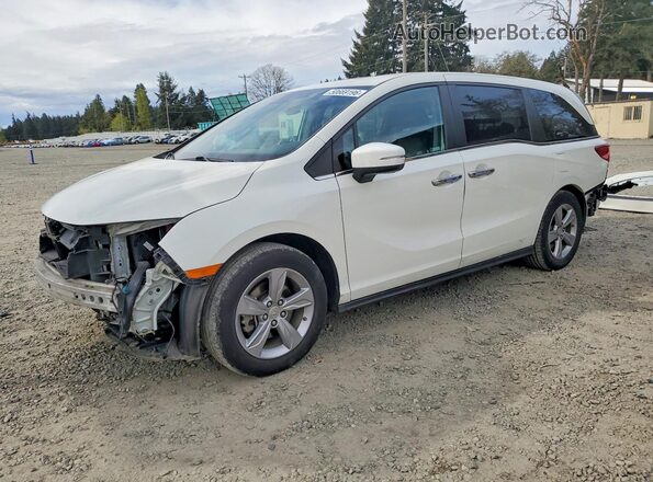 5FNRL6H75JB062838 2018 HONDA ODYSSEY White Przód lewy