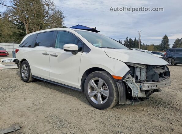 5FNRL6H75JB062838 2018 HONDA ODYSSEY White Przód prawy