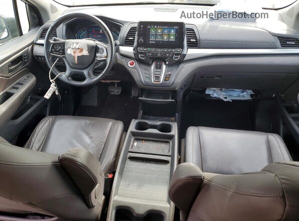 5FNRL6H75JB062838 2018 HONDA ODYSSEY White Widok deski rozdzielczej