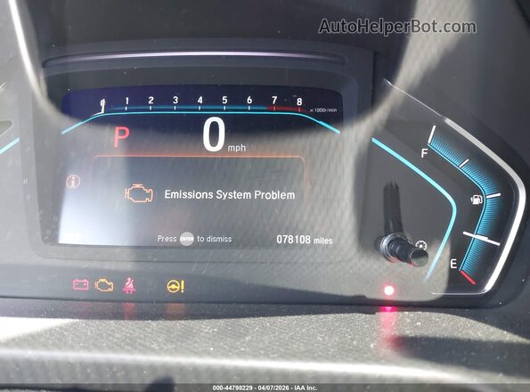5FNRL6H75KB096621 2019 HONDA ODYSSEY Silver Հետևի նստատեղերի տեսք