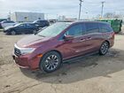 2021 Honda Odyssey Exl Burgundy vin: 5FNRL6H75MB016253