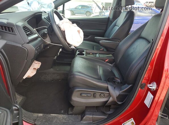 5FNRL6H75PB043974 2023 HONDA ODYSSEY Red Front interior view