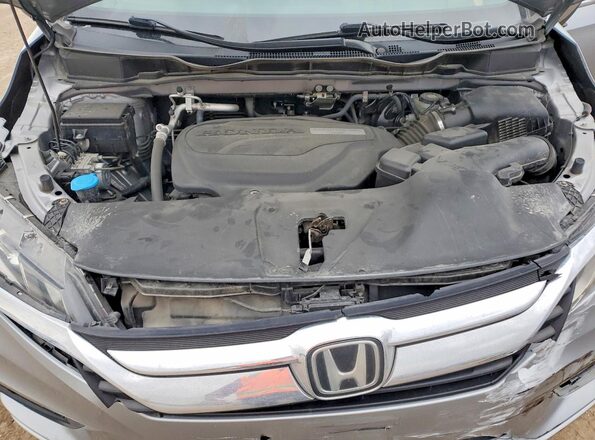5FNRL6H76JB063321 2018 HONDA ODYSSEY Серебряный Вид подкапотного пространства