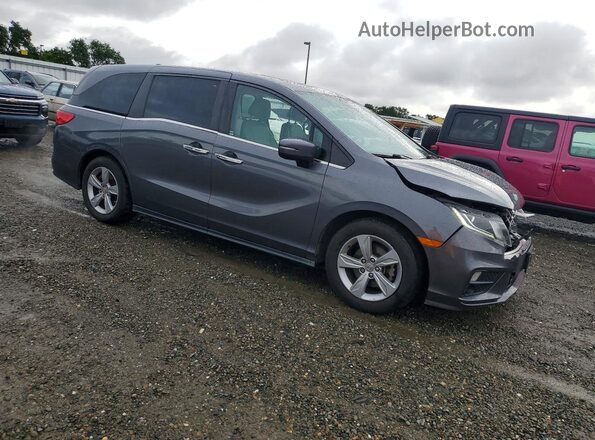 5FNRL6H76KB014864 2019 HONDA ODYSSEY Gray Front right