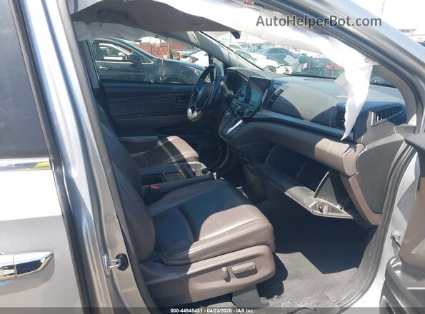 5FNRL6H76KB068455 2019 HONDA ODYSSEY Gray Vista interior delantera