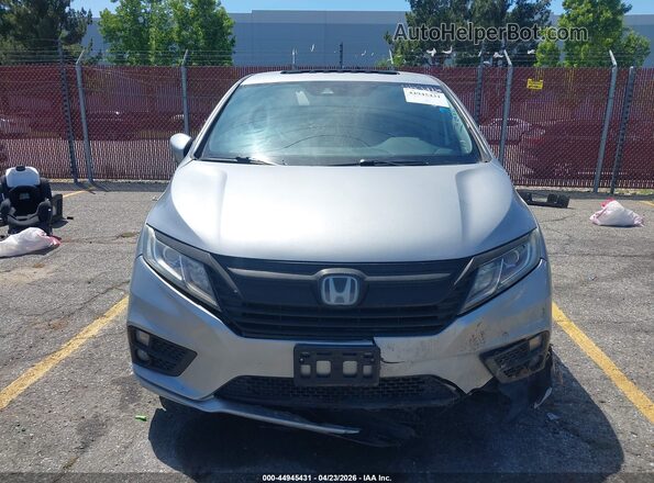 5FNRL6H76KB068455 2019 HONDA ODYSSEY Gray Vista del cuadro de instrumentos